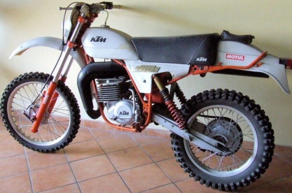 KTM GS 350 CC REGOLARITA' ENDURO 1984 ASI SENZA DOCUMENTI