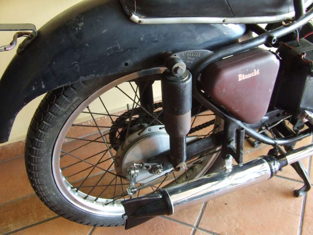 BIANCHI SCUDO DEL SUD 125 CC 1958 CONSERVATO TUTTO ORIGINALE