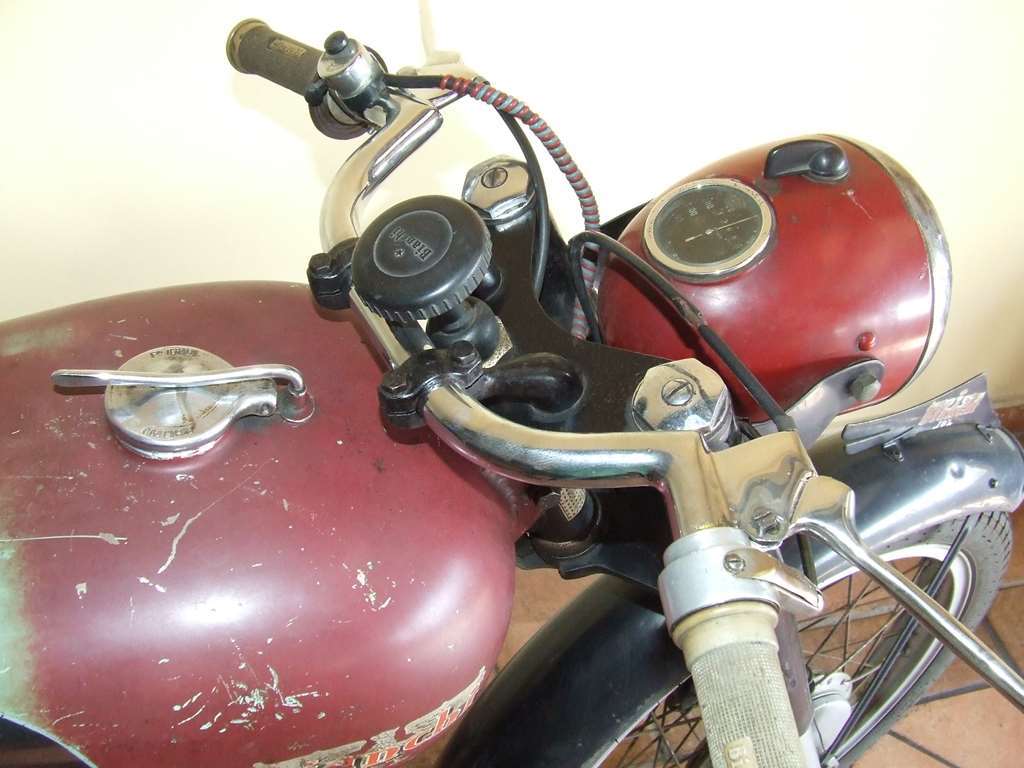 BIANCHI SCUDO DEL SUD 125 CC 1958 CONSERVATO TUTTO ORIGINALE