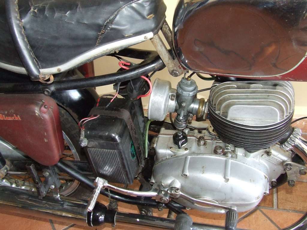 BIANCHI SCUDO DEL SUD 125 CC 1958 CONSERVATO TUTTO ORIGINALE