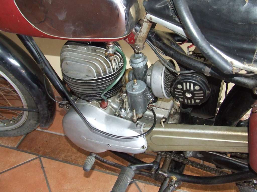 BIANCHI SCUDO DEL SUD 125 CC 1958 CONSERVATO TUTTO ORIGINALE