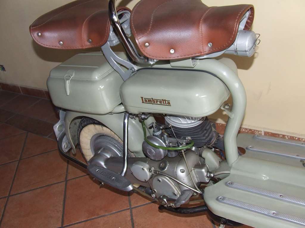 LAMBRETTA D 125 CC 2 TEMPI 3 MARCE 1953 INNOCENTI